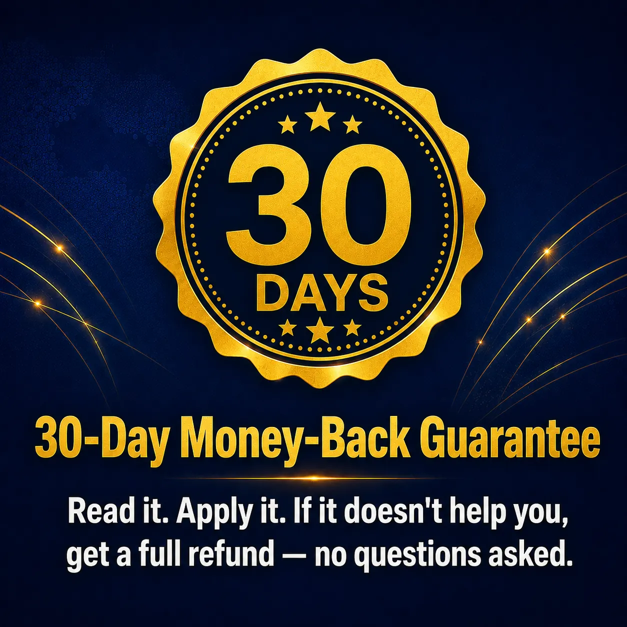 30-day money-back guarantee